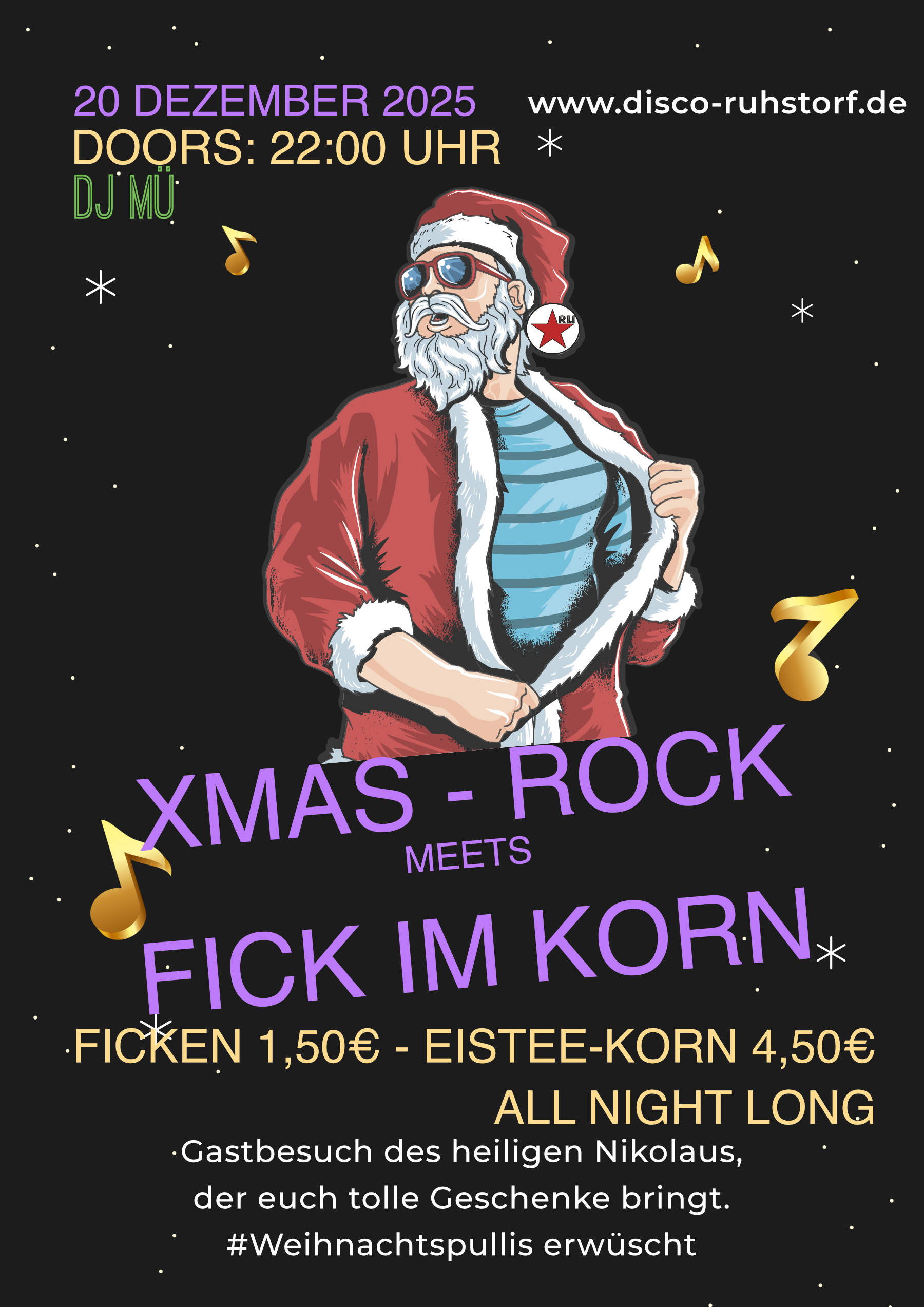 X-MAS Rock meets FICK im Korn