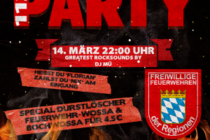 loesch party flyer flyer